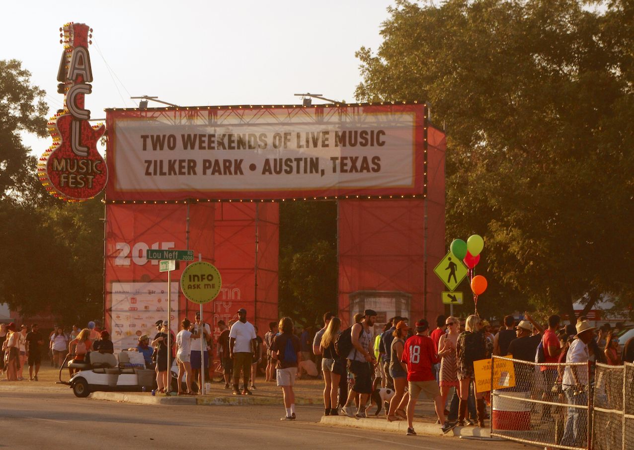 "Austin City Limits", festival de musique prenant place chaque année à Austin, un peu la version locale de Werchter en Belgique © Simon Jusseret