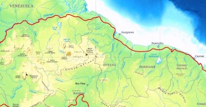 Localisation du Plateau des Guyanes (cliquez pour agrandir).