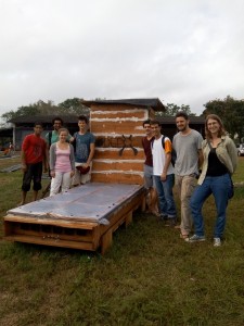 Séchoir solaire réalisé par les étudiants de l'ULB