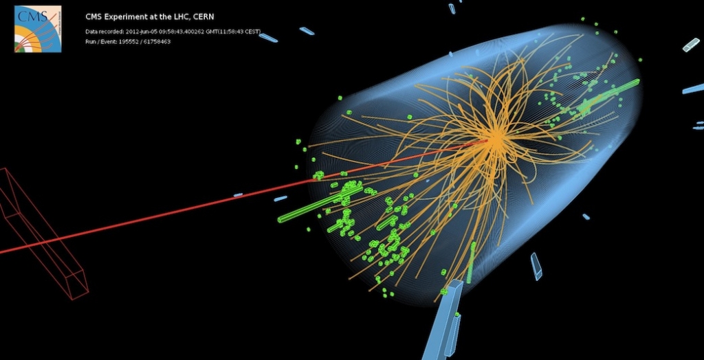 Signature de la désintégration d'un boson BEH en deux "taus" CMS/CERN