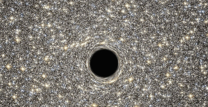 Trou noir super massif détecté par Hubble dans la galaxie M60-UCD1.