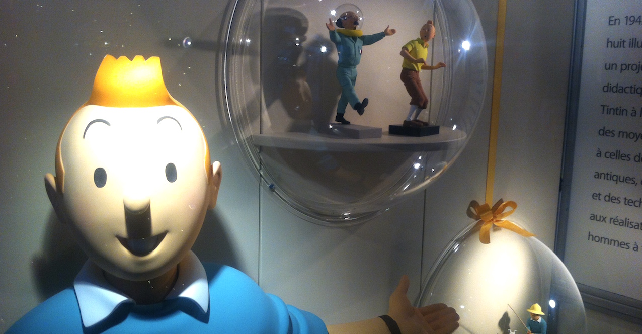 A Paris, le Pr Eric Caumes, s'est penché sur les problèmes de santé de Tintin et du Capitaine Haddock.