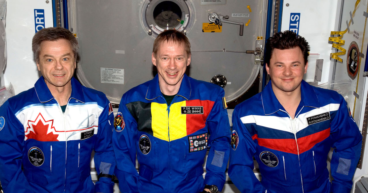 Il y a 10 ans, l'astronaute belge de l'ESA Frank de Winne réalisait une longue mission en orbite. © NASA