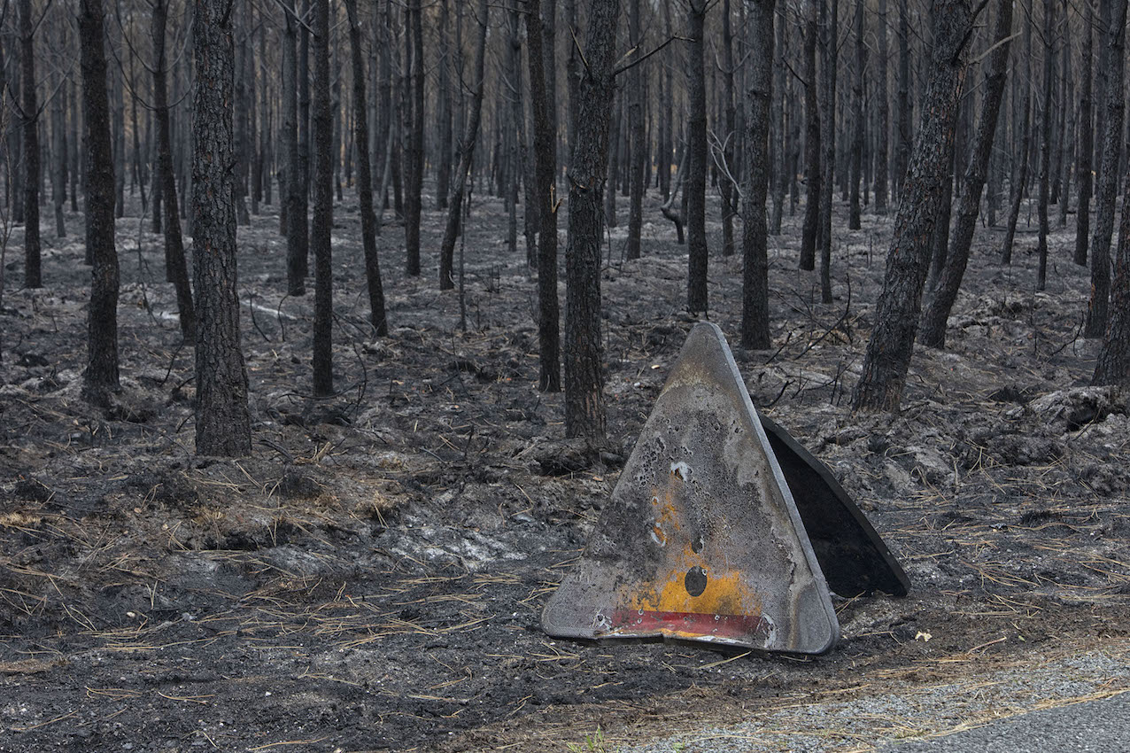 Les photos d’incendies de forêt de cet été et les glaciers alpins en perdition primées