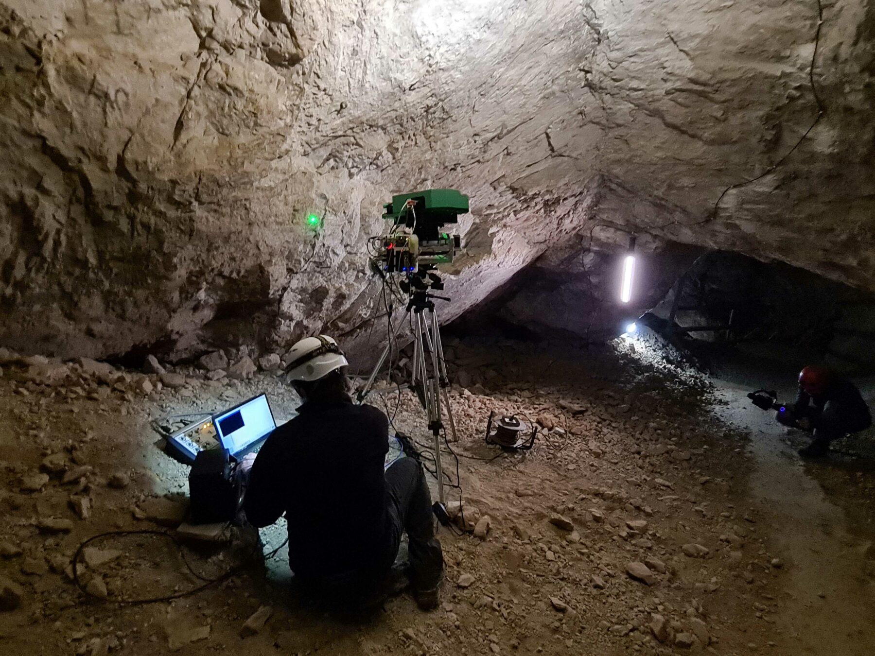 Des robots miniers belges testés sous terre en Slovénie