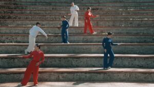 La grande lauréate du concours "Dance your Ph.D." de cette année est une doctorante italienne qui s'intéresse à l’effet piézoélectrique. © D.R.